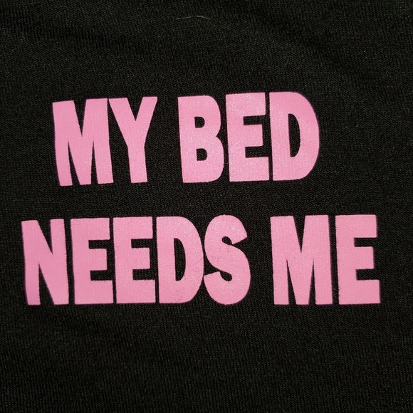 Black Sleep Shirt - Picture 4 of 5